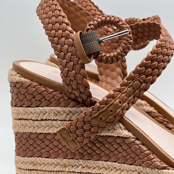 NWOT, Schultz Nani Two-Tone Wedge Sz 9 - Picture 2 of 8